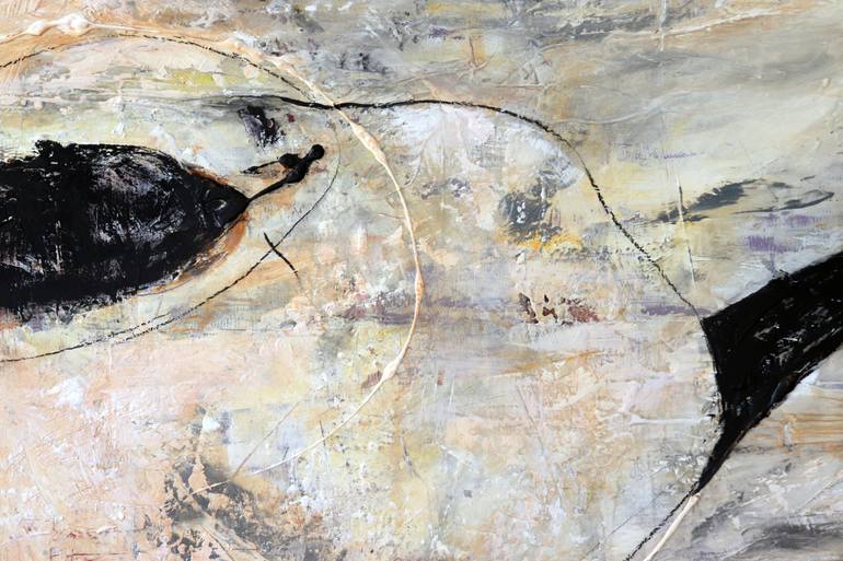 Original Surrealism Abstract Painting by Ozgur Aktas