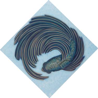 Original Figurative Fish Paintings by Gabriela Gil