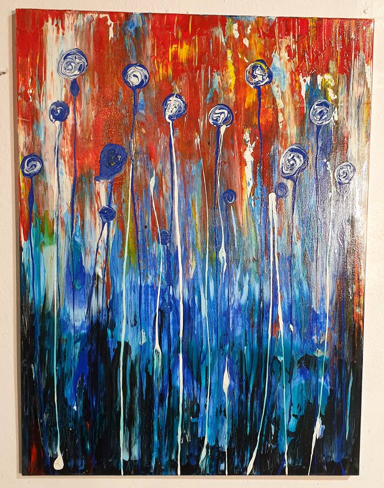 Original Abstract Painting by Michał Lenartowicz
