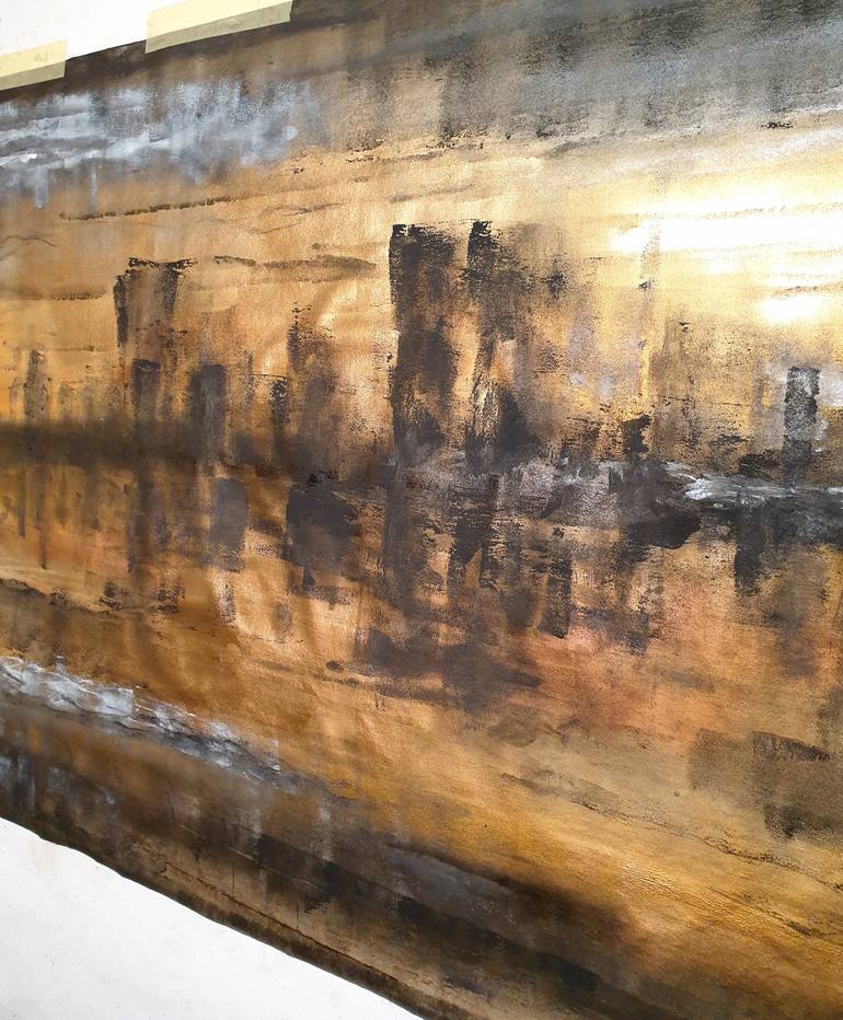 Original Abstract Landscape Painting by Michał Lenartowicz