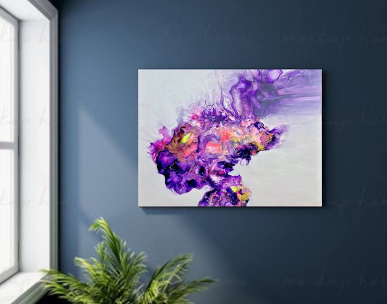 Original Conceptual Abstract Painting by Shartlotchi Arts