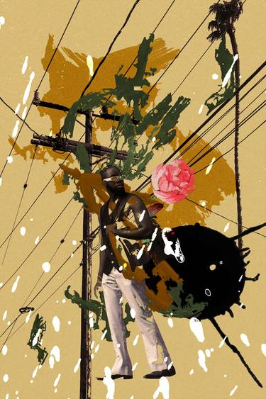 Original Conceptual Culture Mixed Media by Luise Eru