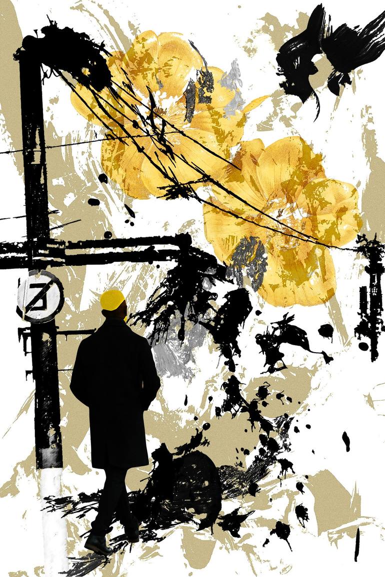 Original Fashion Mixed Media by Luise Eru | Abstract Art on Canvas | Dreams light the way