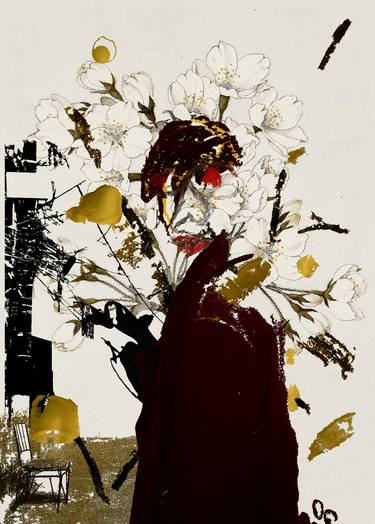 Original Conceptual Abstract Mixed Media by Luise Eru