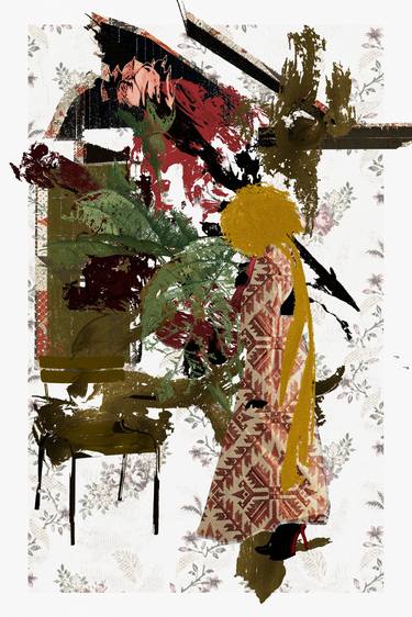 Print of Abstract Fashion Mixed Media by luise eru