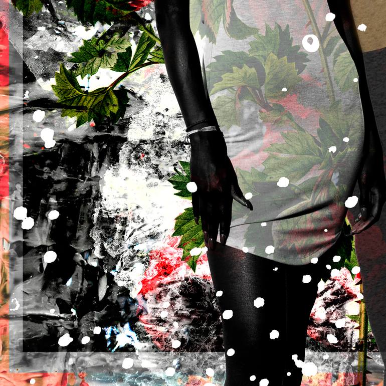 Original Abstract Expressionism Abstract Digital by Luise Eru