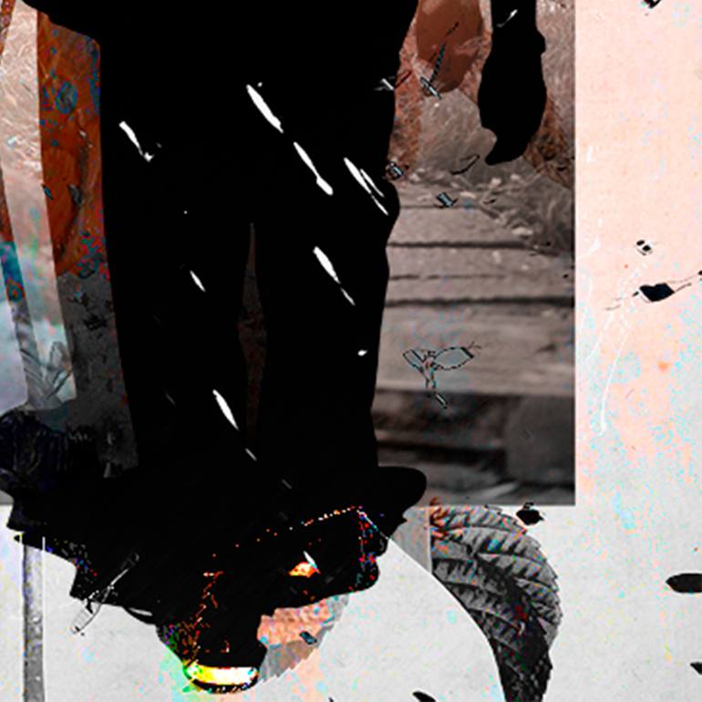 Original Abstract Expressionism Abstract Digital by Luise Eru