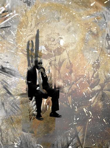 Original Abstract Expressionism Abstract Digital by Luise Eru