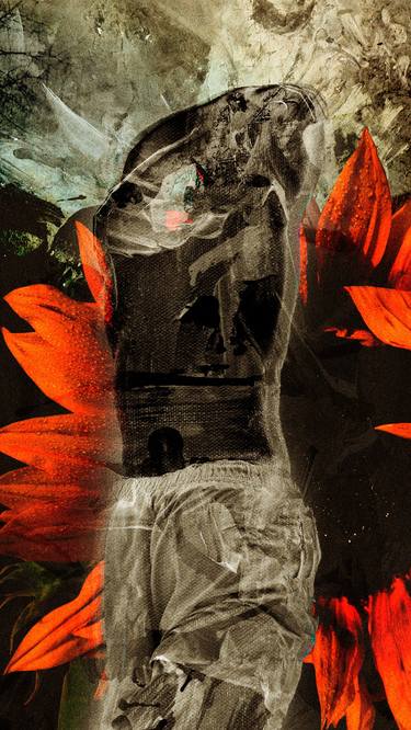Original Abstract Expressionism Abstract Digital by Luise Eru