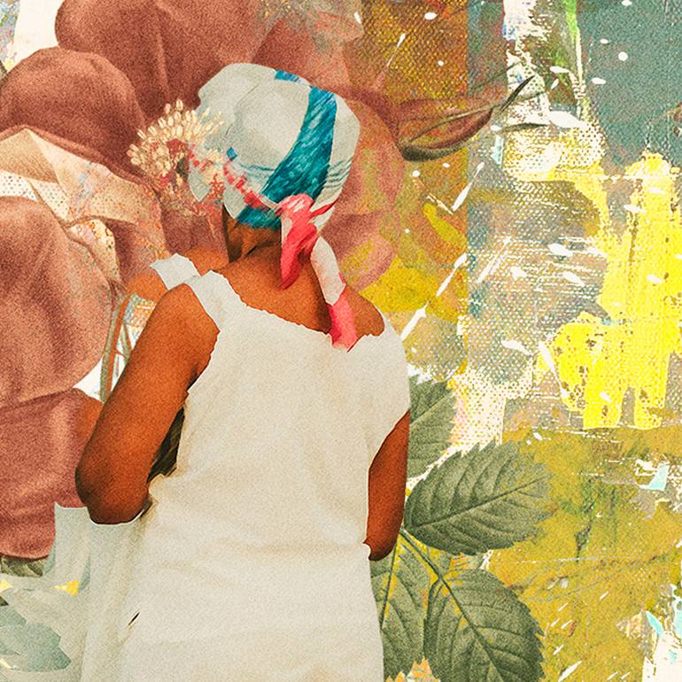 Original Abstract Expressionism Abstract Digital by Luise Eru