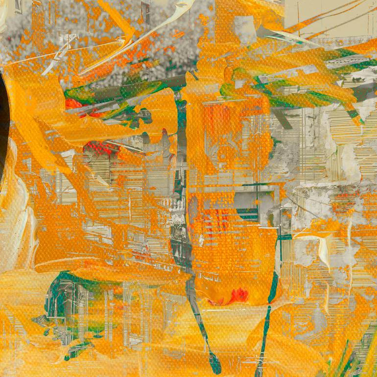 Original Art Deco Abstract Digital by Luise Eru