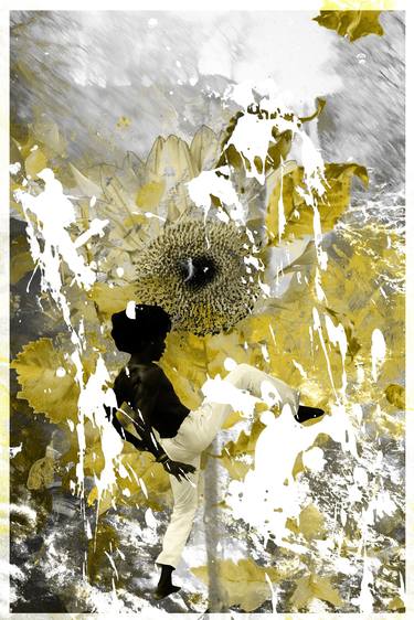 Original Abstract Expressionism Abstract Mixed Media by Luise Eru