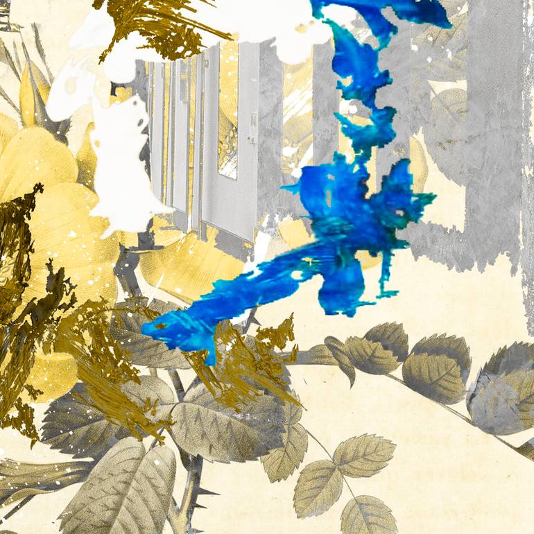 Original Conceptual Abstract Mixed Media by Luise Eru