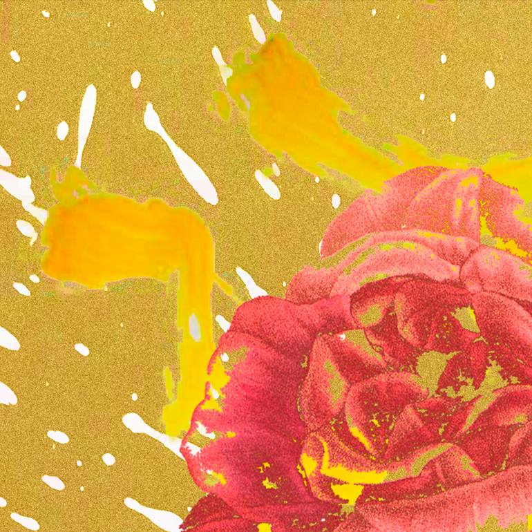 Original Conceptual Abstract Mixed Media by Luise Eru