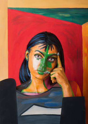 Portrait of Dora Maar - Picasso thumb