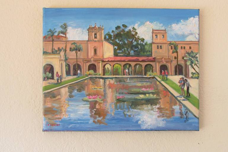 Original Fine Art Architecture Painting by Robert Gerdes