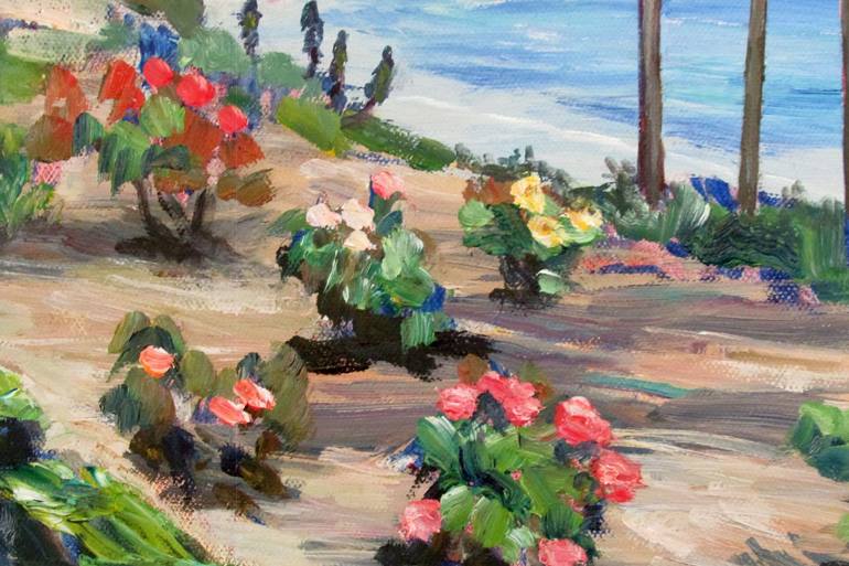 Original Beach Painting by Robert Gerdes