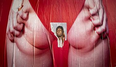 Lil Wayne Unauthorized Street Portrait - NYC (framed) thumb