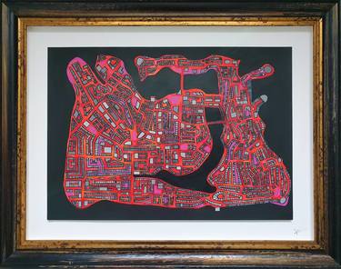 Original Conceptual Architecture Painting by Hasan Bagcih