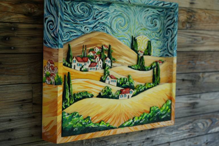 Original Contemporary Landscape Sculpture by Salvatore Ferrante