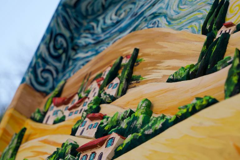 Original Contemporary Landscape Sculpture by Salvatore Ferrante