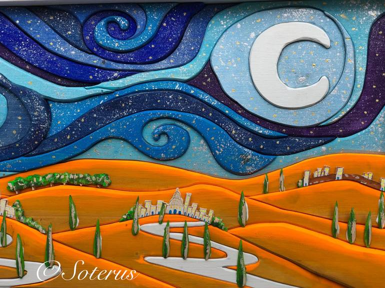 Original Modernism Landscape Sculpture by Salvatore Ferrante