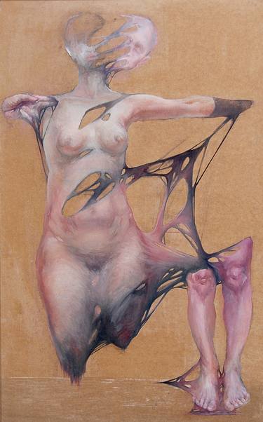 Original Conceptual Nude Paintings by Lilia Liutko
