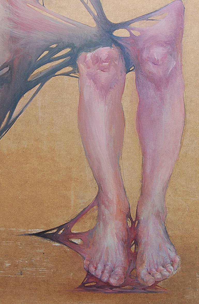 Original Nude Painting by Lilia Liutko