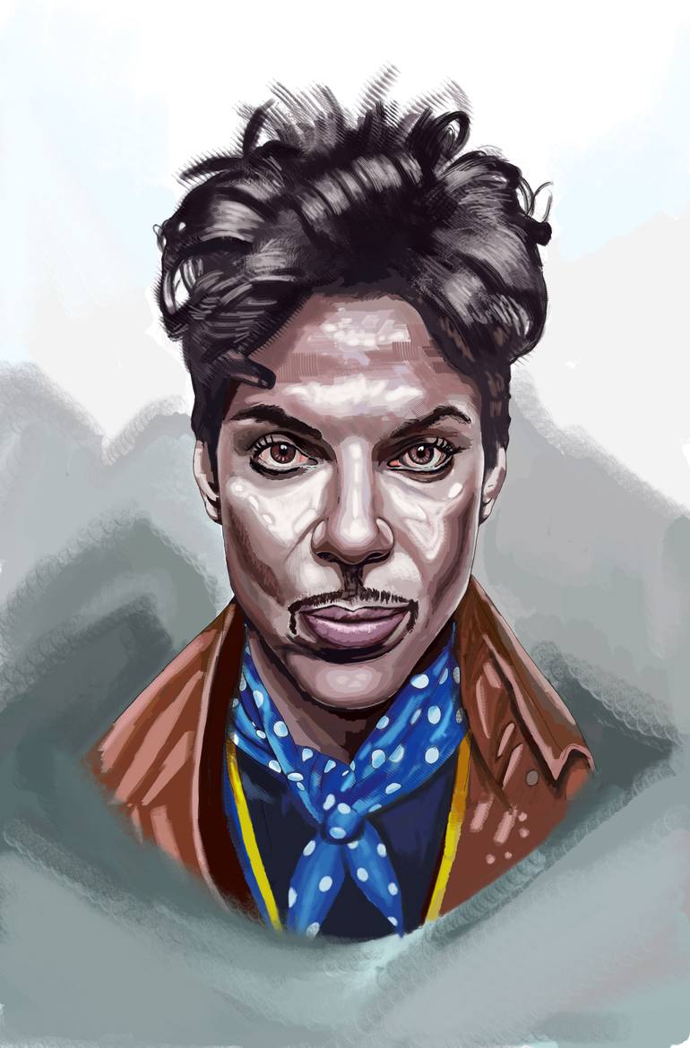 Original Famous Digital by Bakhtiyor Kakharov  Digital Art Art on Other  Prince