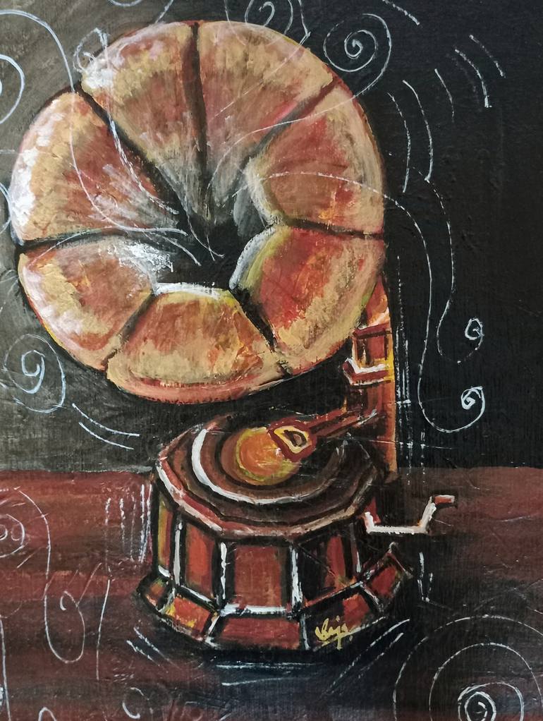 Original Figurative Abstract Painting by Sreeja S Nair