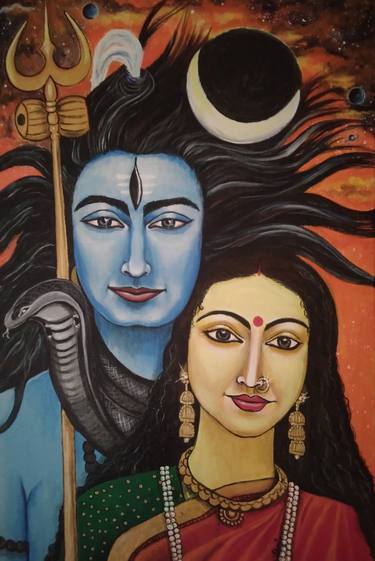 Original Religious Paintings by Sreeja S Nair