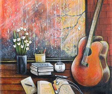 Original Music Paintings by Sreeja S Nair