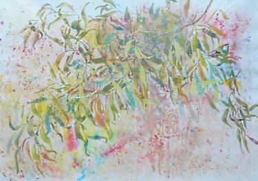 Print of Fine Art Nature Paintings by Soumia MASMOUDI