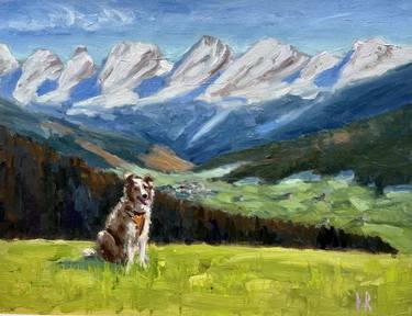 Original Impressionism Animal Paintings by Victoria Rechsteiner