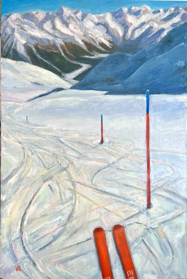 Print of Sports Paintings by Victoria Rechsteiner