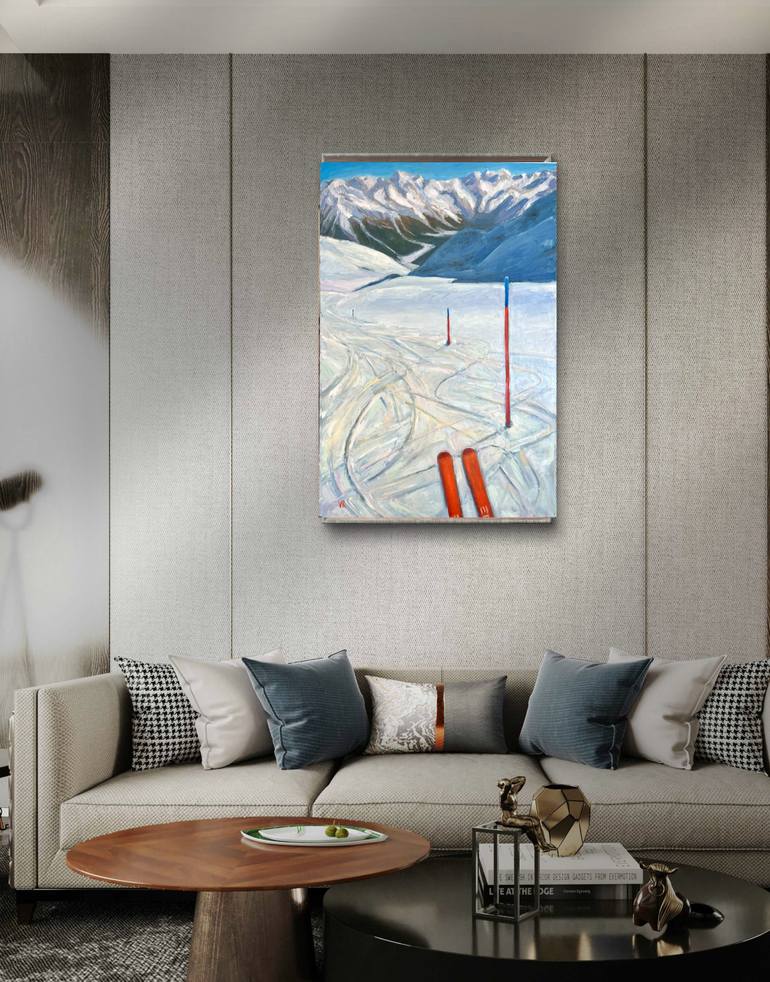 Original Contemporary Sports Painting by Victoria Rechsteiner