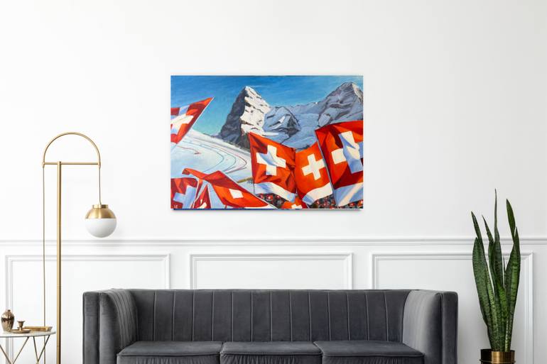 Original Contemporary Sports Painting by Victoria Rechsteiner