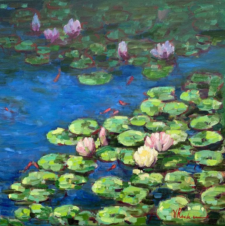 Famous Lily Pad Painting Monet