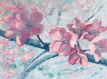 Print of Floral Paintings by Victoria Rechsteiner