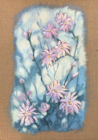 Original Floral Paintings by Victoria Rechsteiner