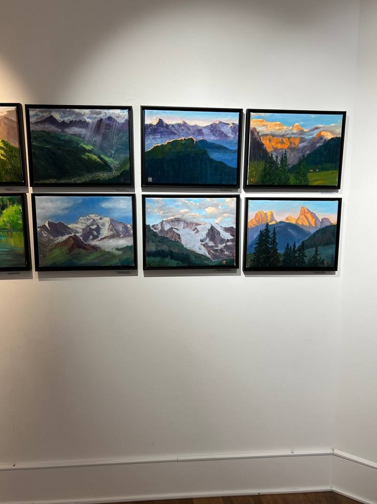 Original Contemporary Landscape Painting by Victoria Rechsteiner