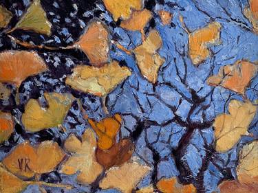 Ginkgo oil on canvas thumb