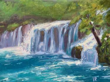 Print of Impressionism Water Paintings by Victoria Rechsteiner