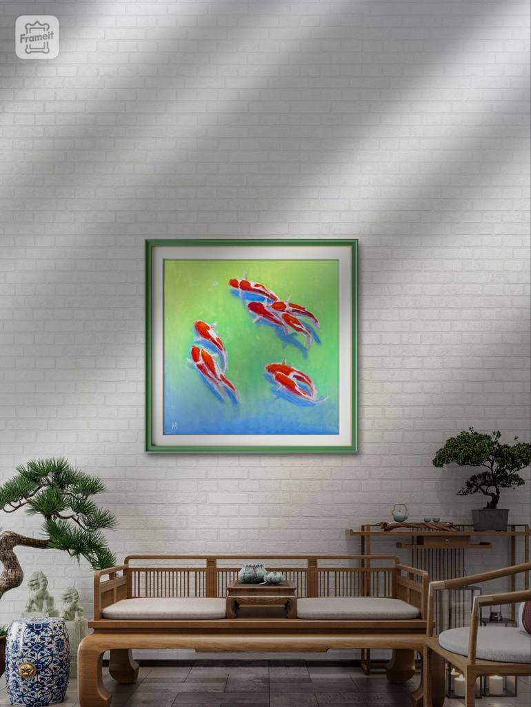 Original Fish Painting by Victoria Rechsteiner