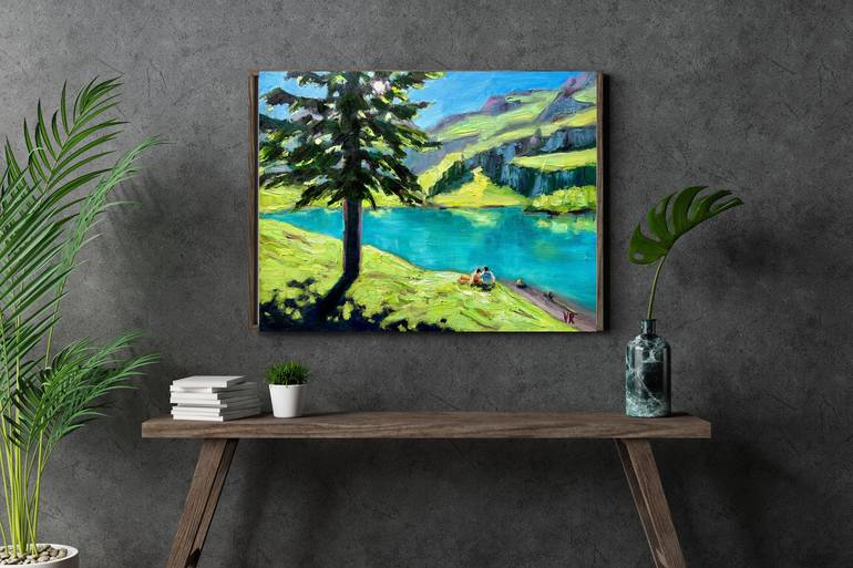 Original Landscape Painting by Victoria Rechsteiner