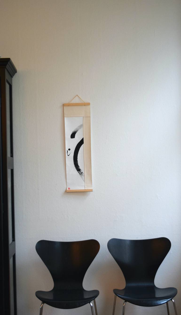 Original Conceptual Abstract Painting by Sumi Works By Chiaki