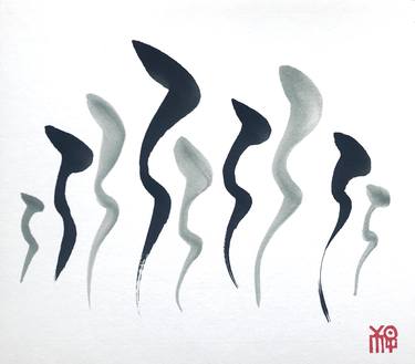 Print of Minimalism Abstract Drawings by sumi works