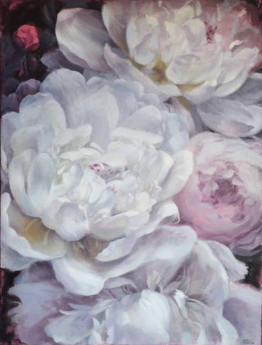 Original Impressionism Floral Paintings by Polina Kharlamova