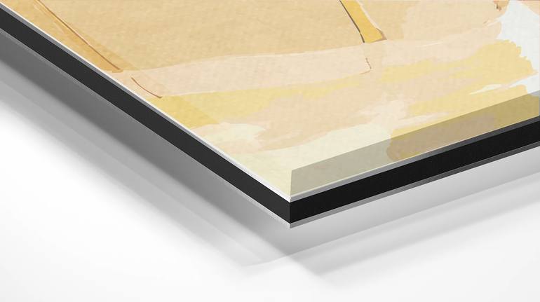 Original Figurative Sports Mixed Media by Layla Oz Art Studio