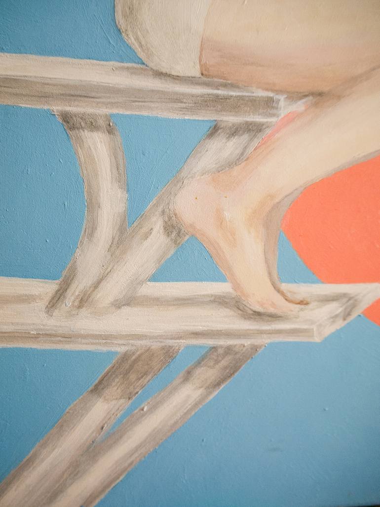 Original Illustration Beach Painting by Layla Oz Art Studio
